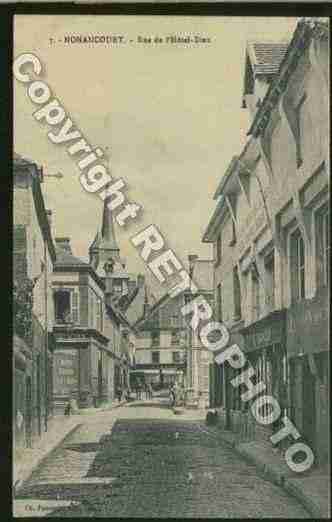 Ville de NONANCOURT Carte postale ancienne