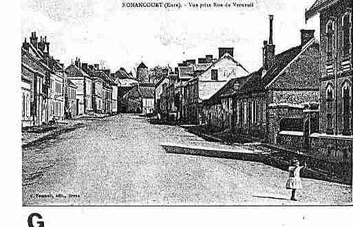 Ville de NONANCOURT Carte postale ancienne