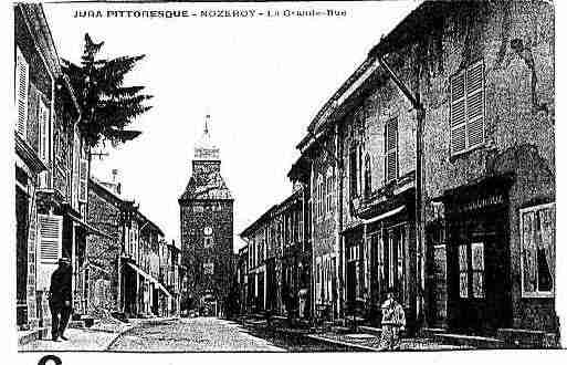 Ville de NOZEROY Carte postale ancienne