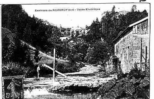 Ville de NOZEROY Carte postale ancienne