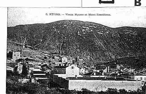 Ville de NYONS Carte postale ancienne