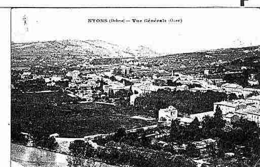 Ville de NYONS Carte postale ancienne