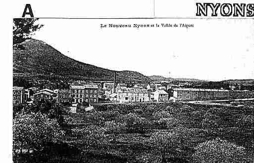 Ville de NYONS Carte postale ancienne