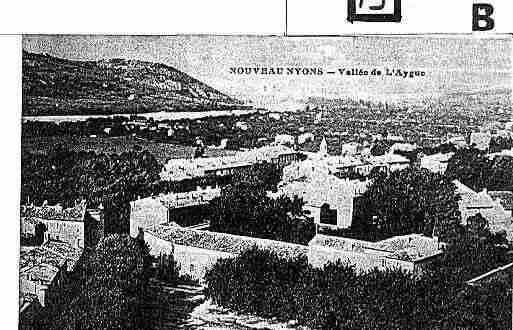 Ville de NYONS Carte postale ancienne