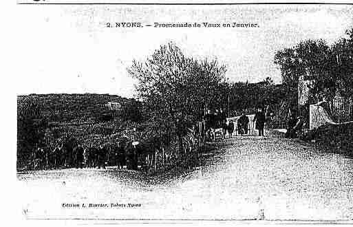 Ville de NYONS Carte postale ancienne
