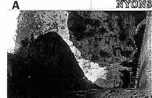 Ville de NYONS Carte postale ancienne