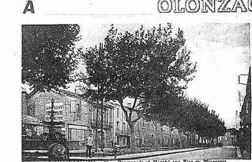 Ville de OLONZAC Carte postale ancienne