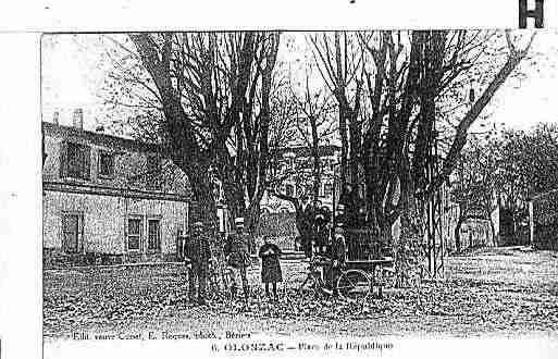 Ville de OLONZAC Carte postale ancienne