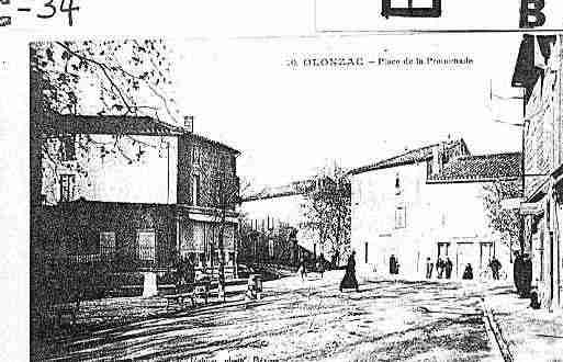 Ville de OLONZAC Carte postale ancienne