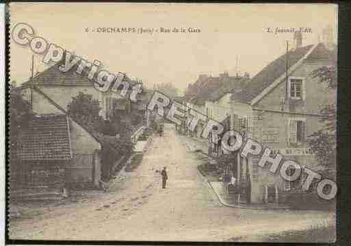 Ville de ORCHAMPS Carte postale ancienne