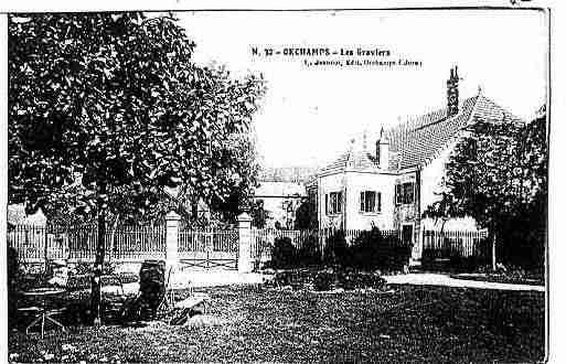 Ville de ORCHAMPS Carte postale ancienne