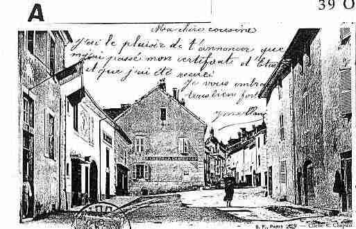 Ville de ORGELET Carte postale ancienne