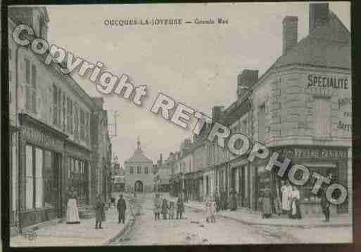 Ville de OUCQUES Carte postale ancienne
