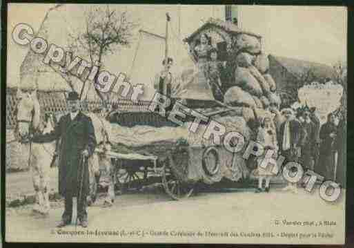 Ville de OUCQUES Carte postale ancienne