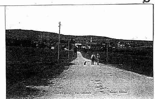 Ville de OUGNEY Carte postale ancienne