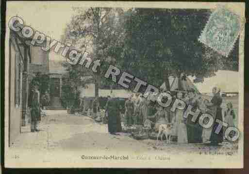 Ville de OUZOUERLEMARCHE Carte postale ancienne