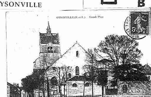 Ville de OYSONVILLE Carte postale ancienne