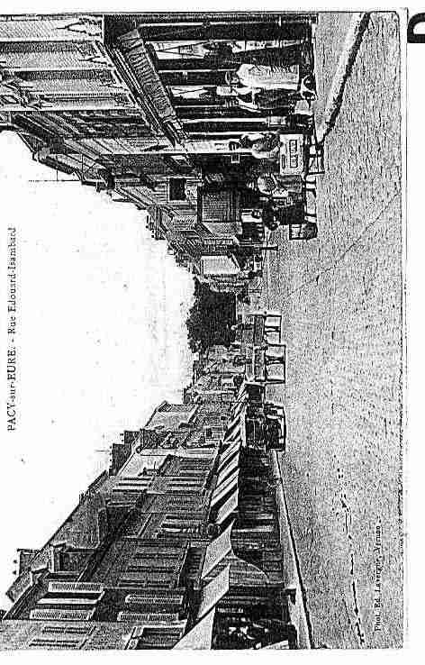 Ville de PACYSUREURE Carte postale ancienne