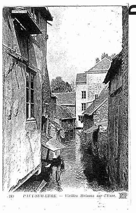 Ville de PACYSUREURE Carte postale ancienne