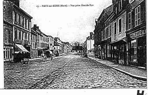 Ville de PACYSUREURE Carte postale ancienne