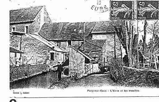 Ville de PACYSUREURE Carte postale ancienne