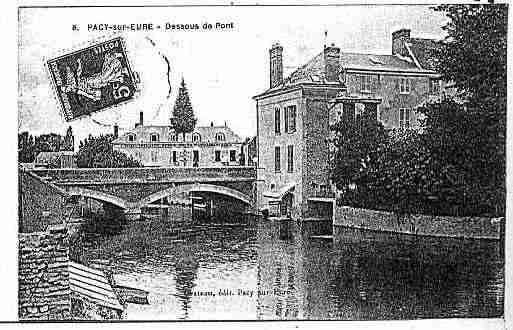 Ville de PACYSUREURE Carte postale ancienne