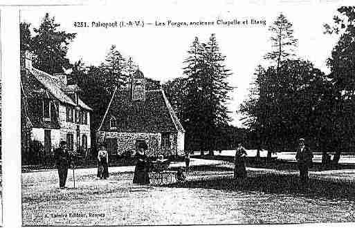 Ville de PAIMPONT Carte postale ancienne Ville de PAIMPONT Carte postale ancienne