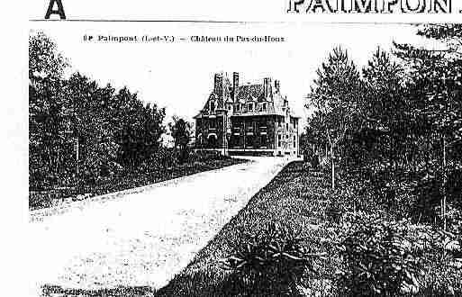 Ville de PAIMPONT Carte postale ancienne