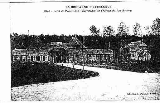 Ville de PAIMPONT Carte postale ancienne