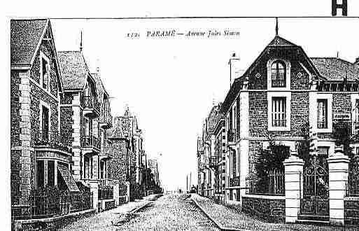 Ville de PARAME Carte postale ancienne