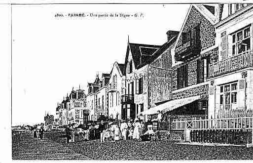 Ville de PARAME Carte postale ancienne