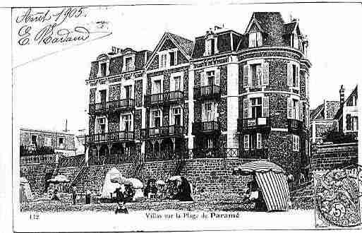Ville de PARAME Carte postale ancienne