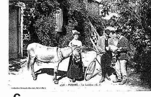 Ville de PARAME Carte postale ancienne