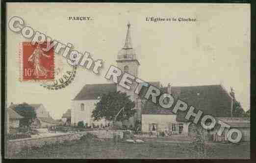 Ville de PARCEY Carte postale ancienne