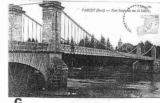 Ville de PARCEY Carte postale ancienne