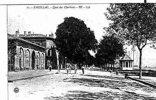 Ville de PAUILLAC Carte postale ancienne