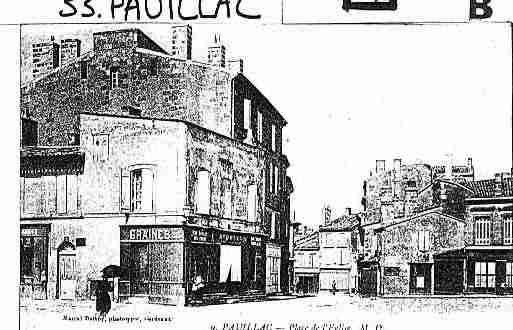 Ville de PAUILLAC Carte postale ancienne