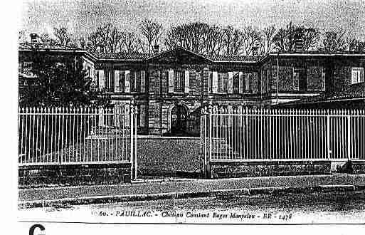 Ville de PAUILLAC Carte postale ancienne