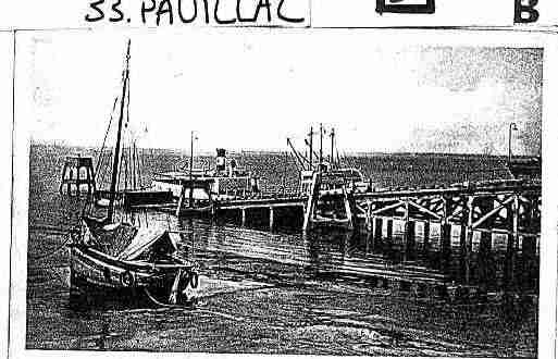 Ville de PAUILLAC Carte postale ancienne