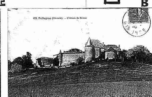 Ville de PELLEGRUE Carte postale ancienne