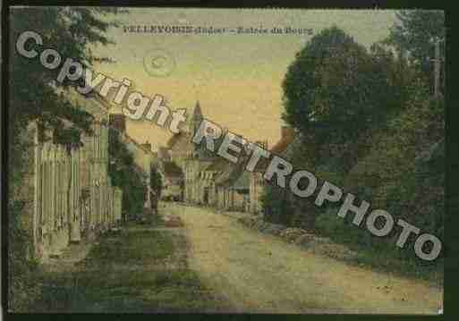 Ville de PELLEVOISIN Carte postale ancienne