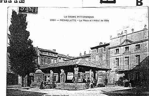 Ville de PIERRELATTE Carte postale ancienne