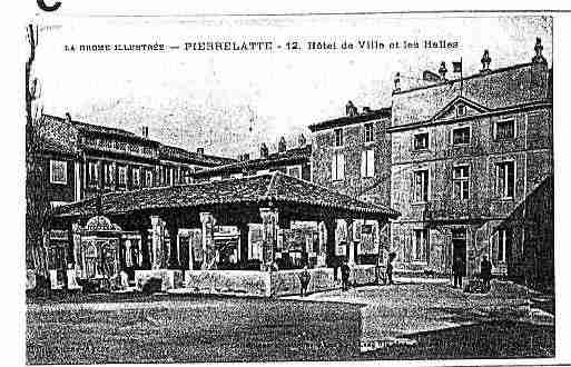 Ville de PIERRELATTE Carte postale ancienne