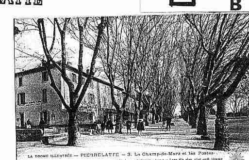 Ville de PIERRELATTE Carte postale ancienne