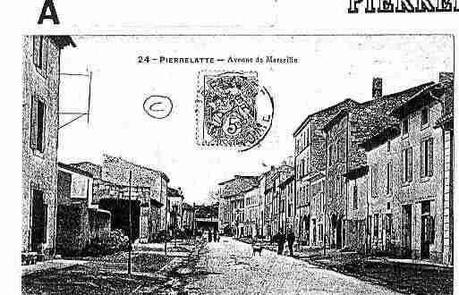 Ville de PIERRELATTE Carte postale ancienne