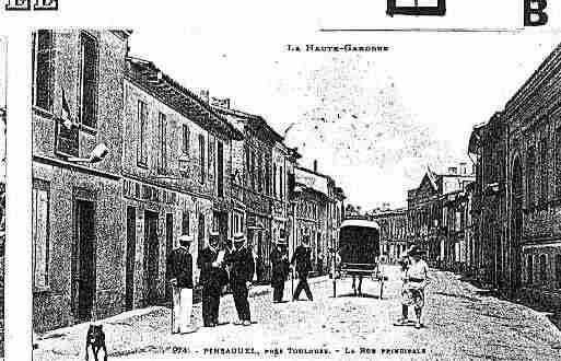 Ville de PINSAGUEL Carte postale ancienne