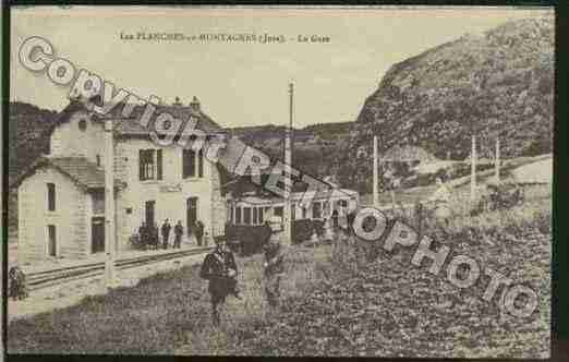 Ville de PLANCHESENMONTAGNE(LES) Carte postale ancienne