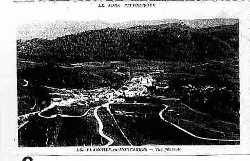 Ville de PLANCHESENMONTAGNE(LES) Carte postale ancienne