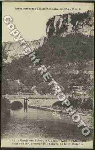 Ville de PLANCHESPRESARBOIS(LES) Carte postale ancienne