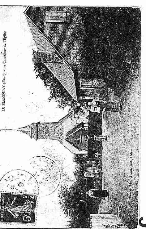 Ville de PLANQUAY(LE) Carte postale ancienne